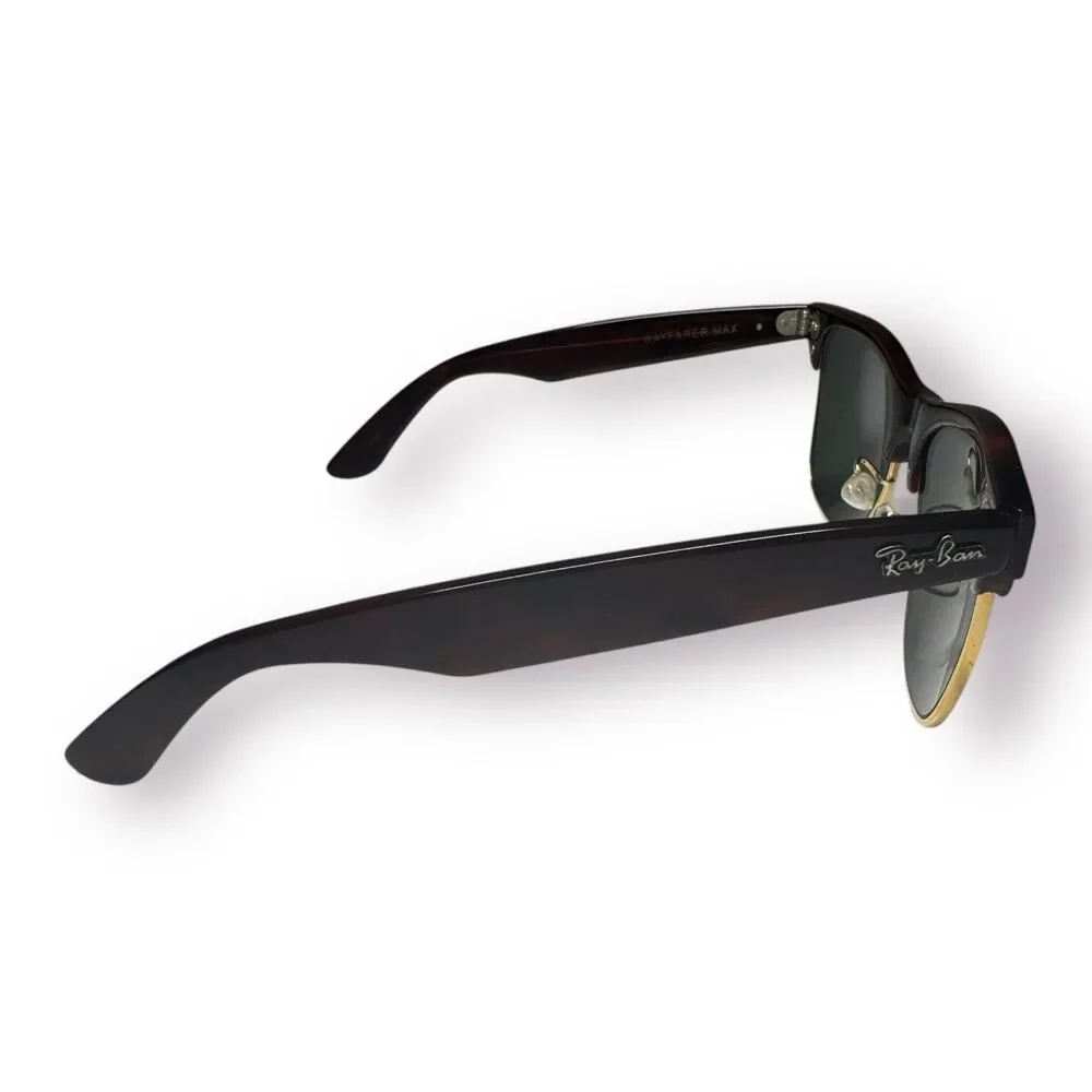 Ray-Ban B&L Wayfarer Max Sunglasses Tortoise‎ Frames Vintage USA Rare